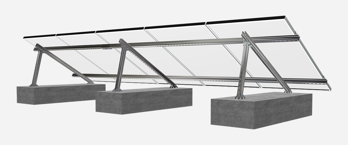 平屋頂太陽能三角支架系統(tǒng) RMIII-2