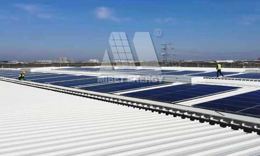 天津國家會(huì)展中心屋頂光伏支架