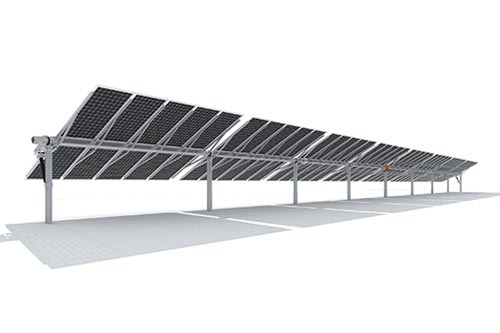 強效驅(qū)動！邁貝特智能平單軸追蹤系統(tǒng)承載綠色未來