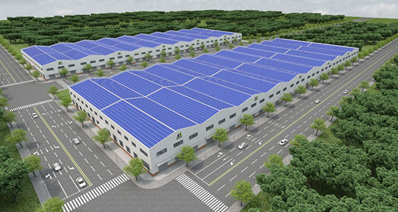 邁貝特屋頂光伏電站