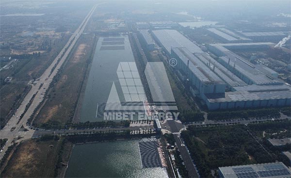 寶武鋼鐵水上漂浮太陽能項目